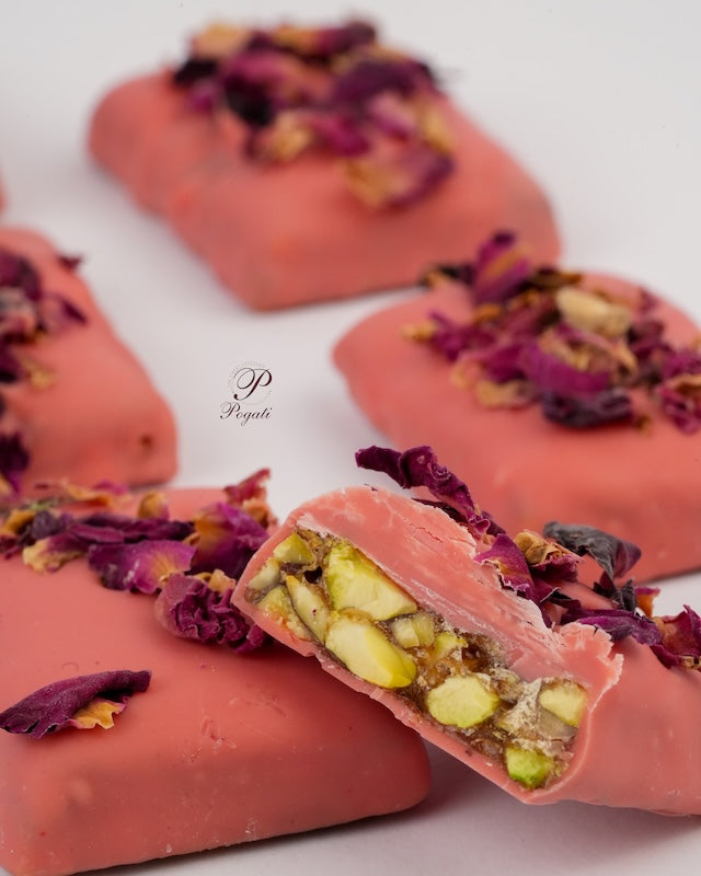 Rose Water Pistachio Crocon